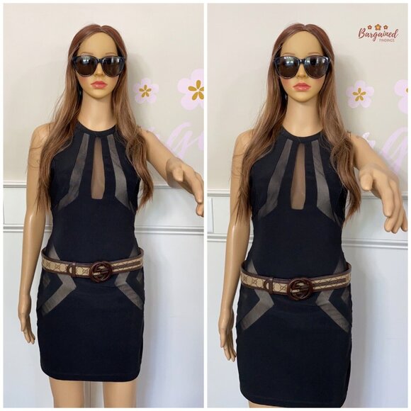 Authentic GUCCI Brown Monogram Canvas Bamboo Interlocking G Buckle Belt 80/32 - Picture 4 of 13